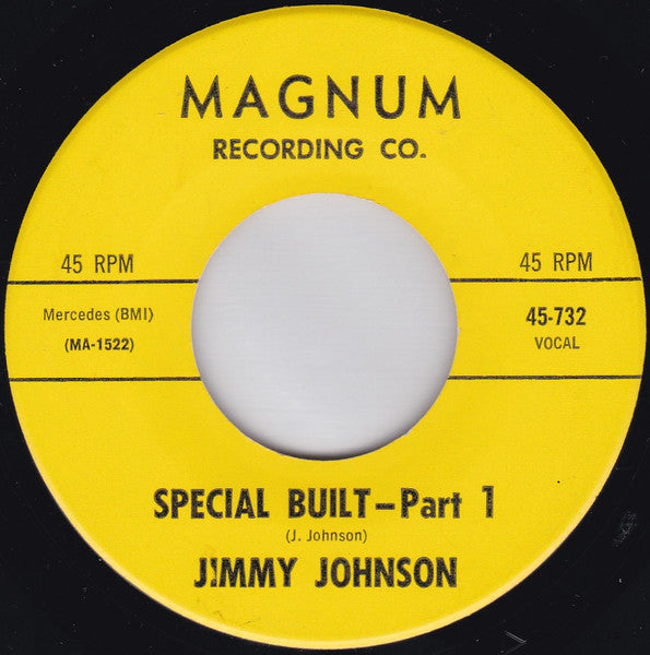 Jimmy Johnson (27) : Special Built (7")