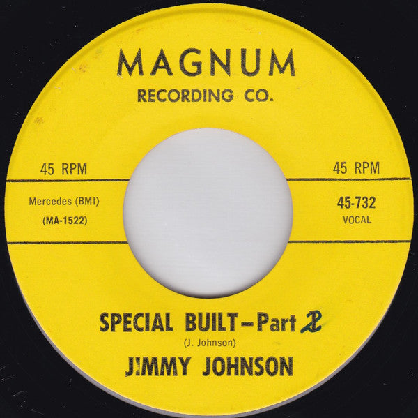 Jimmy Johnson (27) : Special Built (7")