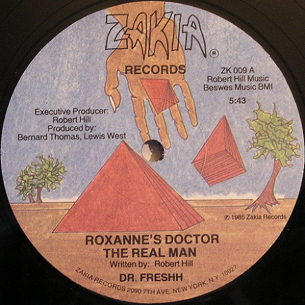 Dr. Freshh : Roxanne's Doctor - The Real Man (12")