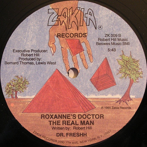 Dr. Freshh : Roxanne's Doctor - The Real Man (12")