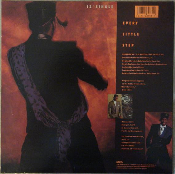 Bobby Brown : Every Little Step (12", Single)