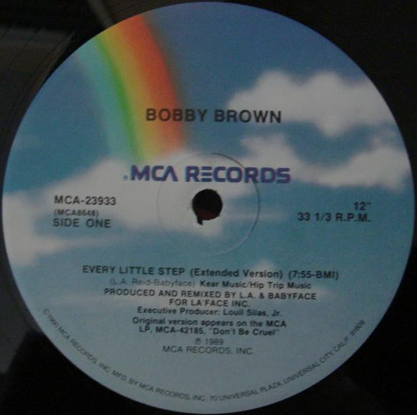 Bobby Brown : Every Little Step (12", Single)