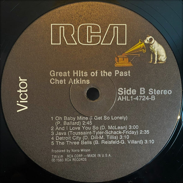 Chet Atkins : Great Hits Of The Past (LP, Comp)