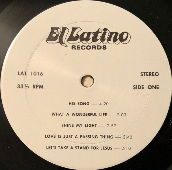 The Latinos* : His Song (LP, Album)