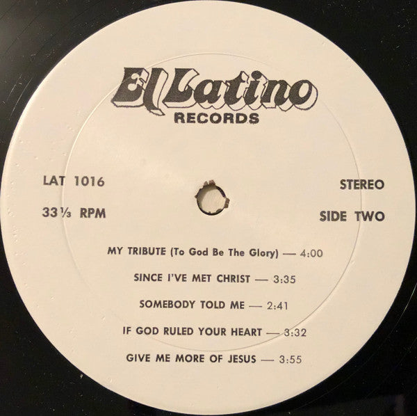 The Latinos* : His Song (LP, Album)