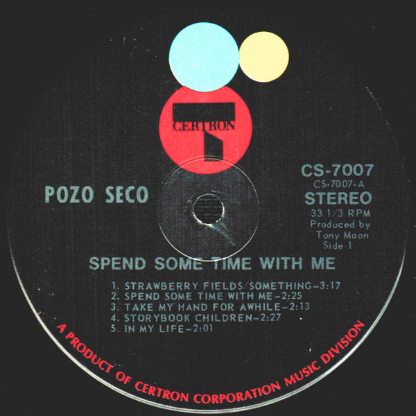 Pozo Seco : Spend Some Time With Me (LP, Album, Ind)