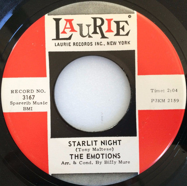 The Emotions (5) : Starlit Night / Fools Paradise (7", Single)