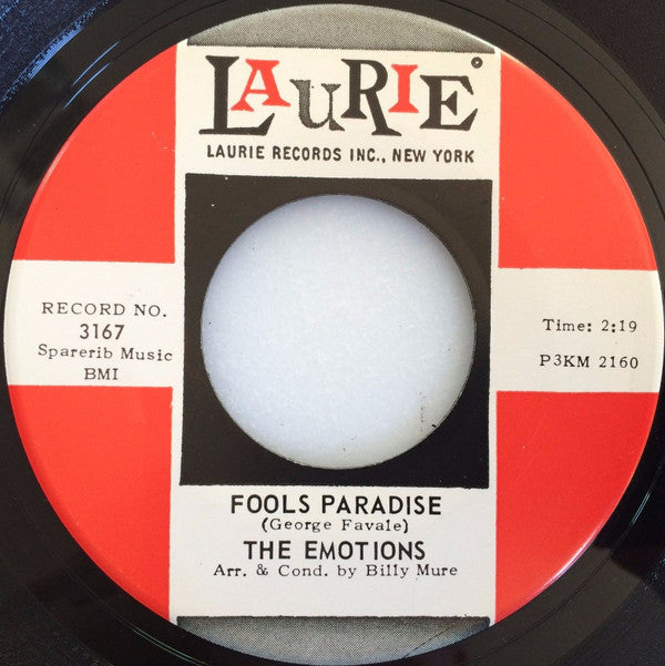 The Emotions (5) : Starlit Night / Fools Paradise (7", Single)