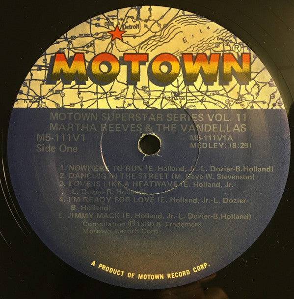 Martha Reeves & The Vandellas : Martha Reeves & The Vandellas (LP, Comp)