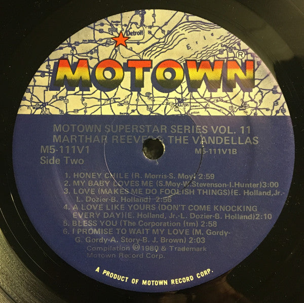 Martha Reeves & The Vandellas : Martha Reeves & The Vandellas (LP, Comp)