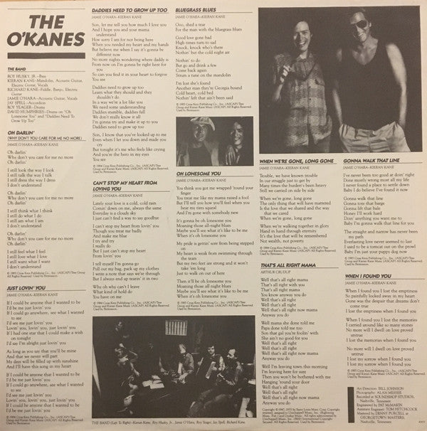 The O'Kanes : The O'Kanes (LP, Album, Car)