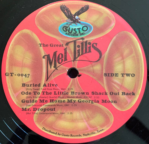Mel Tillis : The Great Mel Tillis (LP, Comp)