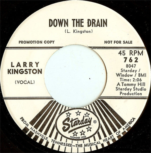 Larry Kingston : If Your Lips Move (7", Single, Promo)