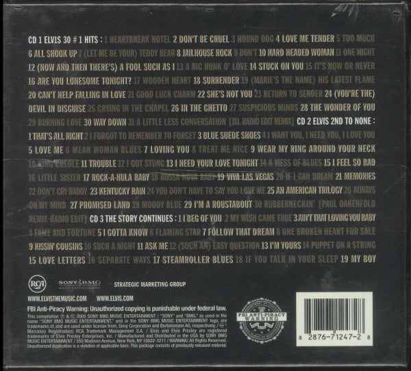 Elvis Presley : Hitstory (3xCD, Comp)
