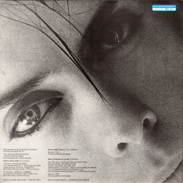 Peter Murphy : Final Solution (12", Single)