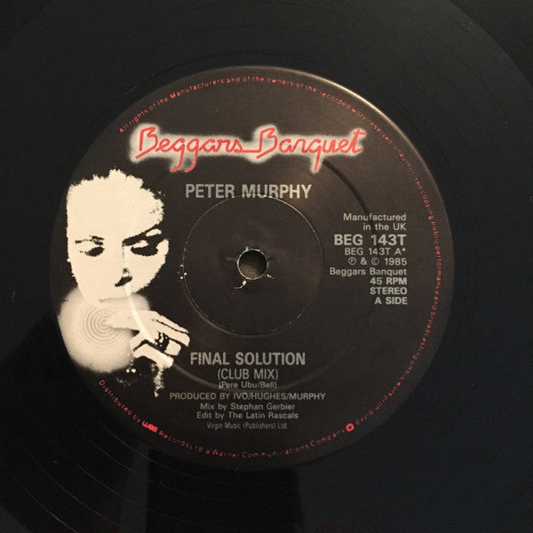 Peter Murphy : Final Solution (12", Single)