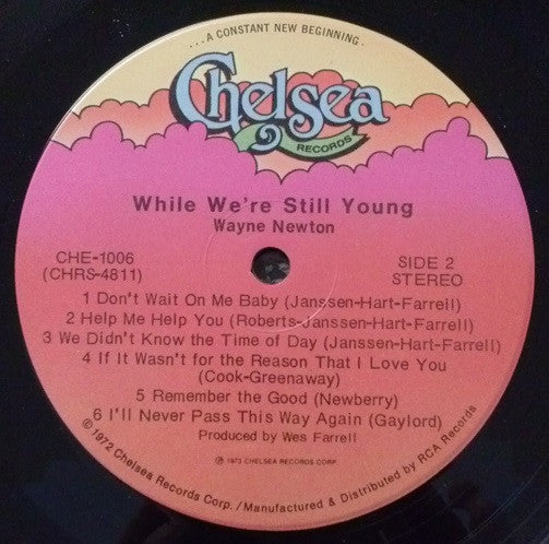 Wayne Newton : While We're Still Young (LP, Album)