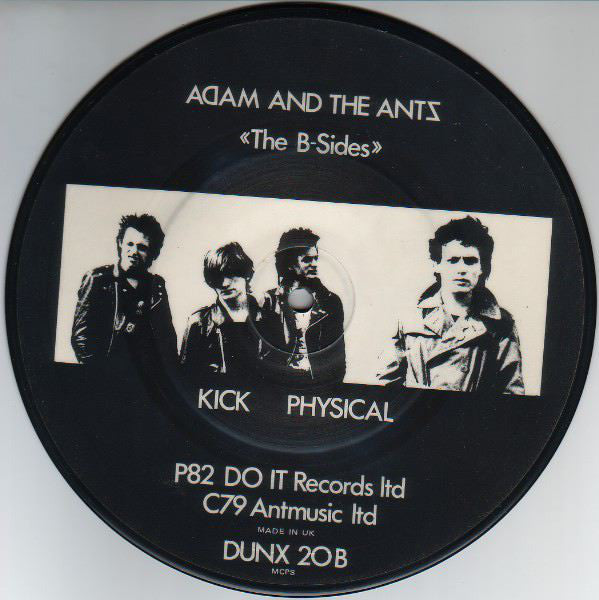 Adam And The Ants : The B-Sides (7", Single, Pic)