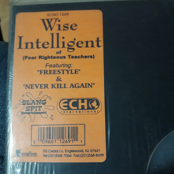 Wise Intelligent : Never Kill Again (12")