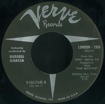 Russell Garcia : Theme From "The Time Machine" (7")