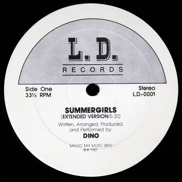 Dino (2) : Summergirls (12")