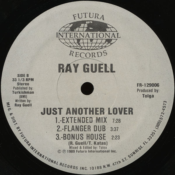 Ray Guell : Just Another Lover (12")