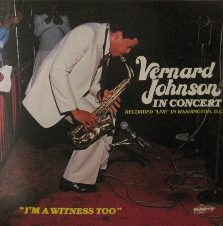 Brother Vernard Johnson : I'm A Witness Too (LP, Album)