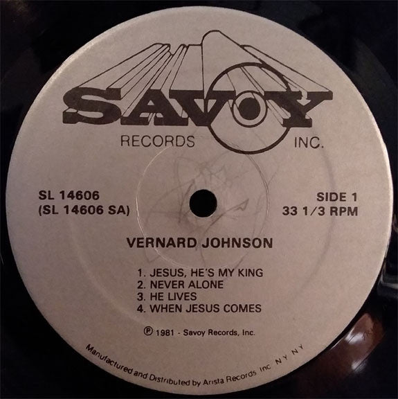 Brother Vernard Johnson : I'm A Witness Too (LP, Album)