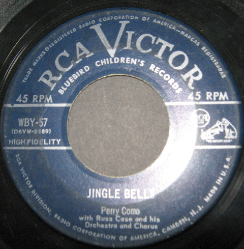 Perry Como : Jingle Bells (7", Single)