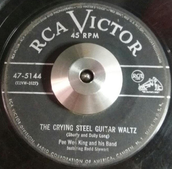 Pee Wee King & His Band : Railroad Boogie / The Crying Steel Guitar Waltz (7", Single)