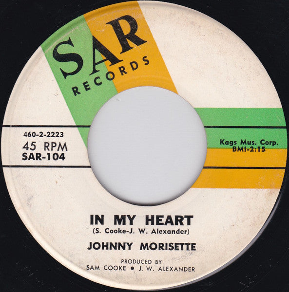 Johnny Morisette* : Never (Come Running Back To You) (7")