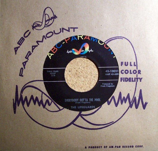 The Lifeguards (2) : Everybody Out'ta The Pool (7")