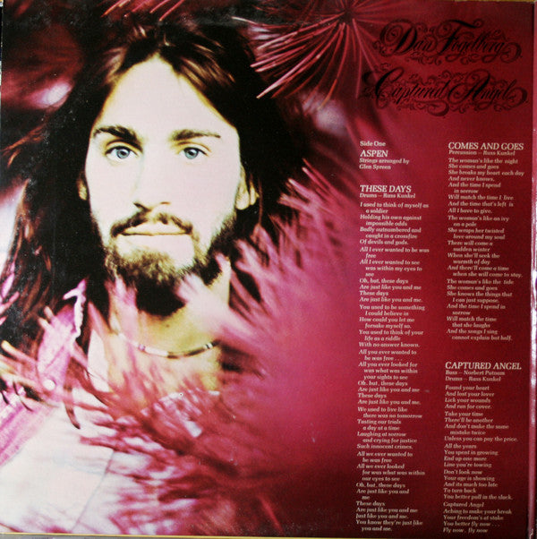 Dan Fogelberg : Captured Angel (LP, Album, Ter)