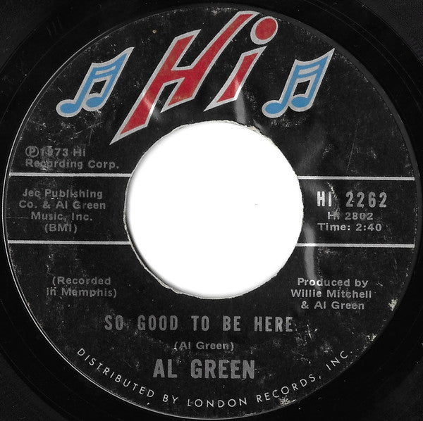 Al Green : Let's Get Married / So Good To Be Here (7", Single, Styrene, Ter)