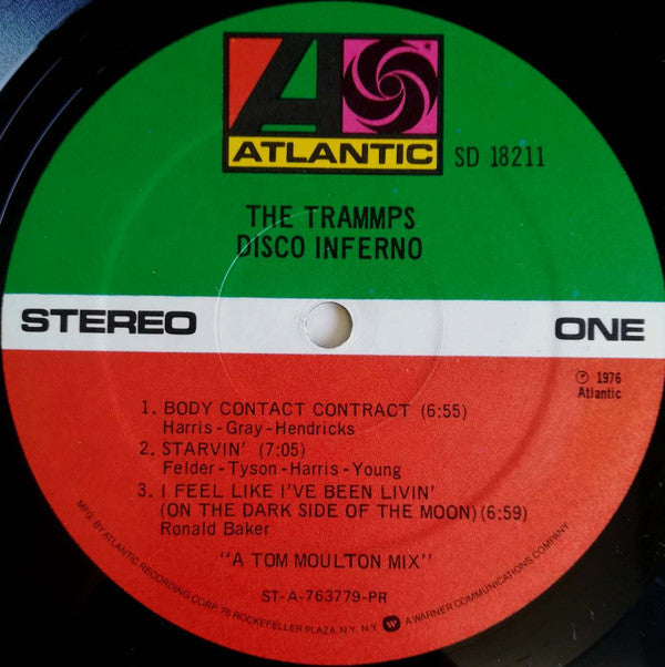 The Trammps : Disco Inferno (LP, Album, PR )