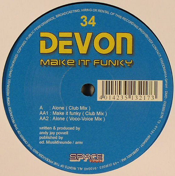 Devon : Alone (12")