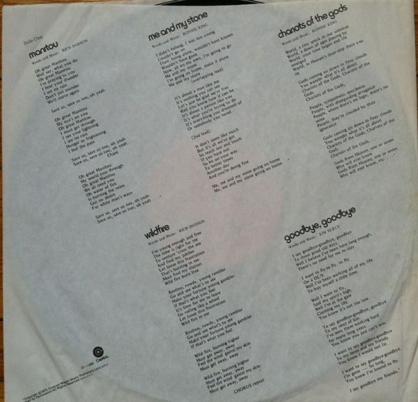 The Stampeders : From The Fire (LP, Album)