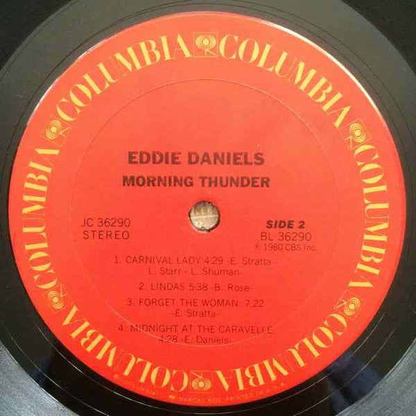 Eddie Daniels : Morning Thunder (LP, Album)