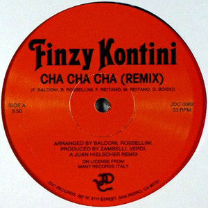 Finzy Kontini : Cha Cha Cha (12")