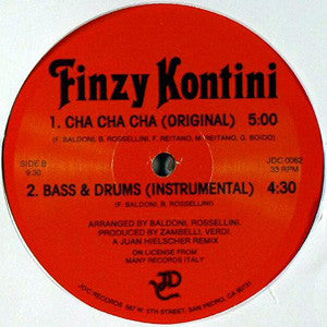 Finzy Kontini : Cha Cha Cha (12")