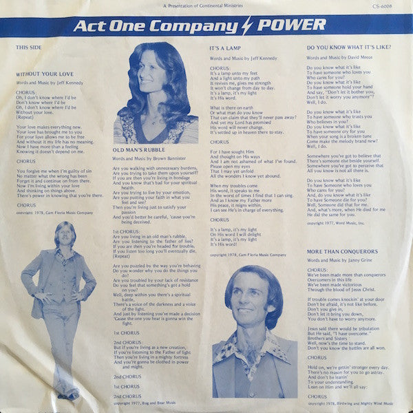 Act One Company : Power (LP, Album)