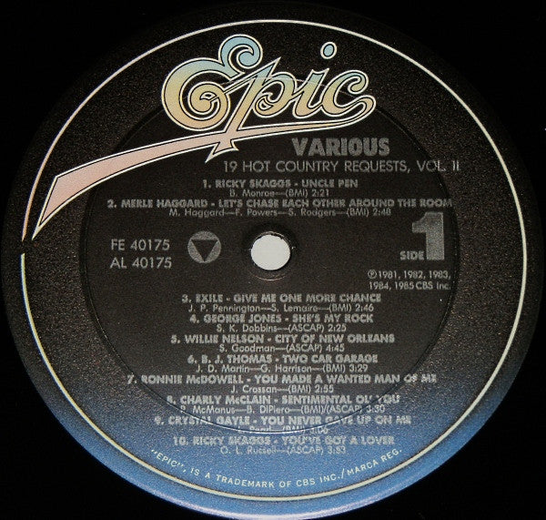 Various : 19 Hot Country Requests Vol. II (LP, Comp)