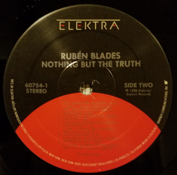 Ruben Blades : Nothing But The Truth (LP, Album)