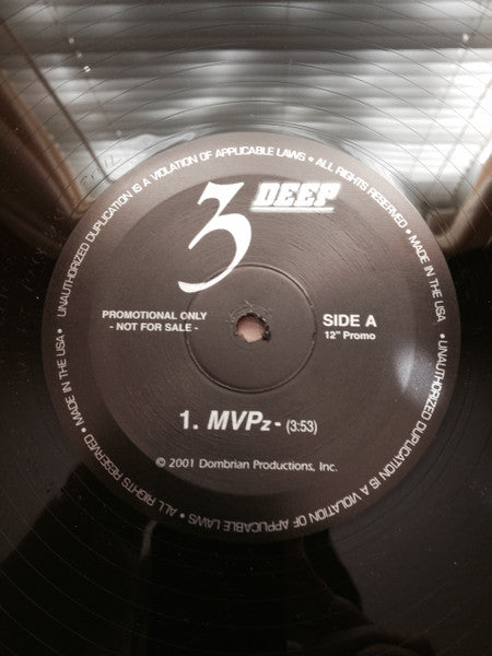 3 Deep (5) : MVPz (12", Promo)