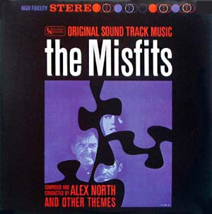 Alex North : The Misfits (Original Sound Track Music) (LP, Album, RE)