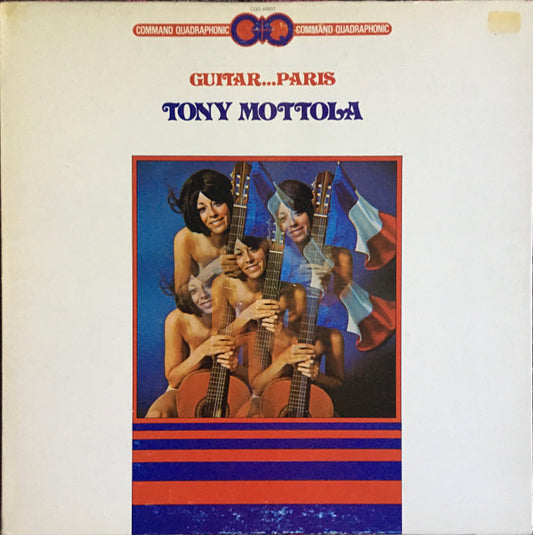 Tony Mottola : Guitar ... Paris (LP, Album, Quad, RE, Gat)