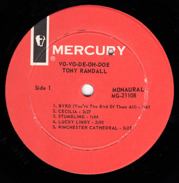 Tony Randall (3) : Vo, Vo, De, Oh, Doe (LP)