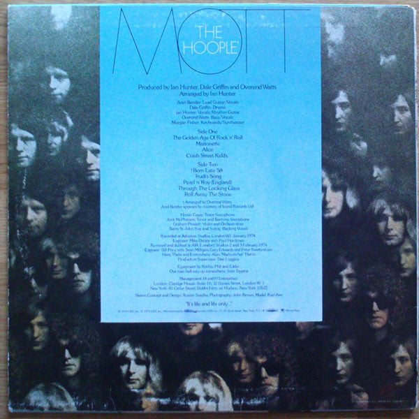 Mott The Hoople : The Hoople (LP, Album)