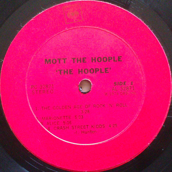Mott The Hoople : The Hoople (LP, Album)