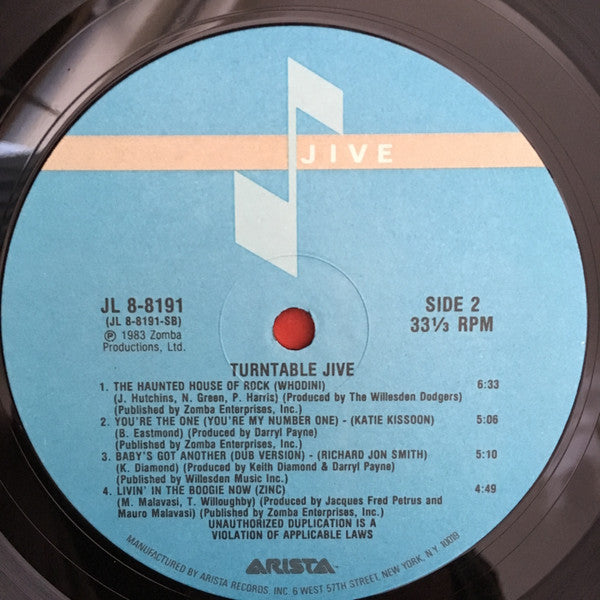 Various : Turntable Jive (LP, Comp)